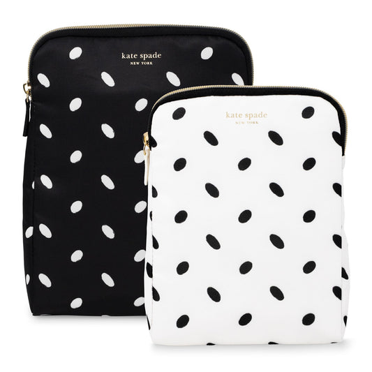 kate spade new york pochette face montrant design Almond Dot et élégance