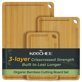 keechee ensemble frontal montrant les trois planches, gain d'espace