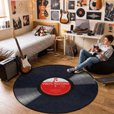 keepcute tapis disque vinyle face avant apporte style rétro confortable