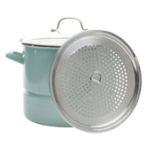 Kenmore Broadway face complète montrant le pot Glacier Blue et son insert, praticité visible