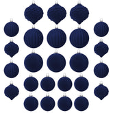 KI Store face du paquet de 25 boules velours bleu prêt à offrir