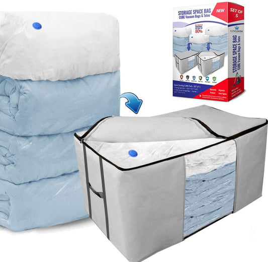 Kingdom Home tote face avant montrant rangement élégant et gain de place