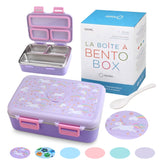kinsho boîte face avant montrant le motif licorne et praticité pour enfant