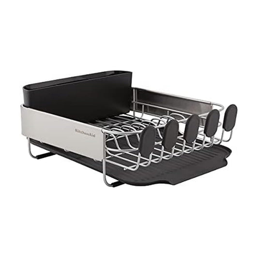KitchenAid vue avant de l'égouttoir compact, gain de place visible