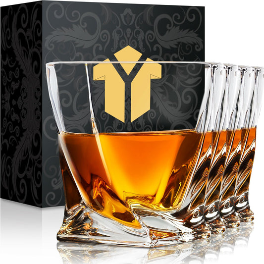 KITNATS verre Old Fashioned face avant montrant finition élégante