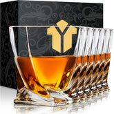KITNATS vue de face du verre old fashioned, élégance et clarté améliorées