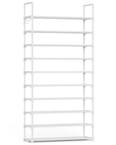 Kitsure vue de face du meuble blanc montrant rangement et accès rapide