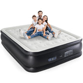 KMFurnila vue avant du matelas Queen, confort surélevé instantané