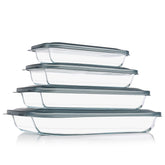 KOMUEE plat en verre face avant, design robuste et cuisson sûre