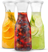 KooK carafe en verre vue de face, design élégant et présentation soignée