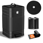 kopuncare poubelle extérieure face montrant design compact et gain d’espace