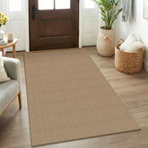 KOZYFLY face avant du tapis boho montrant motif et teintes chaleureux