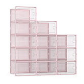 Kuject boîte avant transparente montrant chaussures et identification facile