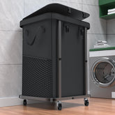 kunlabori panier devant noir montrant design robuste et gain de place