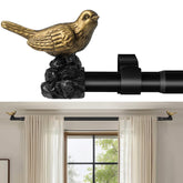 KVEEO tringle avant avec embouts oiseaux, ajoute charme vintage