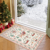Lahome tapis face avant motif Noël, apporte ambiance festive