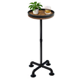LAIDUOLEOE vue de face montrant la table martini stable et compacte