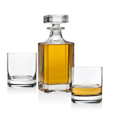 Lefonte carafe carrée 750 ml montrant l’élégance et la mise en valeur du whisky