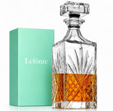 Lefonte carafe Irish Cut vue de face mettant en valeur l'élégance