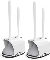Lefree vue de face du set brosse et ventouse pour rangement soigné