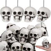 Lenwen crâne avant emballage montrant lot de 24 pour décoration festive