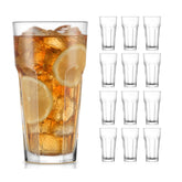 Libbey verre Gibraltar ensemble avant plan montrant design et solidité