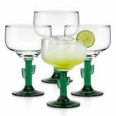 Libbey verre cactus face avant montrant bol clair et design festif bénéfice présentation