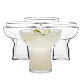 Libbey verre margarita face montrant silhouette et élégance