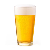 Libbey verre pinte face avant montrant silhouette et capacité pratique