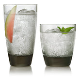 Libbey ensemble face montrant 8 tumblers et 8 rocks, polyvalence pour réceptions