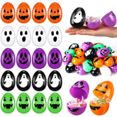 Libima œufs Halloween face avant de l'emballage montrant les couleurs assorties et l'économie