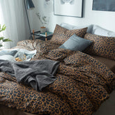 LifeTB couette léopard face avant montrant motif élégant et confort visuel