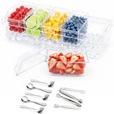 lifewit caddy face avant montrant le design transparent et bénéfice présentation nette