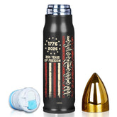 Limima tumbler face avant avec drapeau USA montrant fierté nationale et design durable