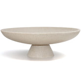 LIN CHUAN bol décoratif face beige apportant élégance