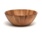 Lipper International bol acacia face, design chaleureux et robuste