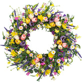 LLZLL couronne face complète pour entrée, apporte accueil chaleureux