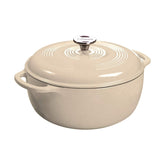 Lodge cocotte face avant couleur sandalwood, attrayante et fonctionnelle