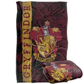 LOGOVISION plaid Gryffindor face complète montrant motif et couleur