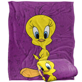 LOGOVISION couverture Tweety face avant montrant motif vif et confort