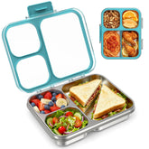 LOHASOK boîte bento face avant bleue, design compact et pratique