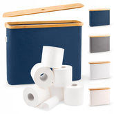 LONBET panier devant packaging bleu montrant rangement ordonné et gain d'espace
