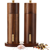 LOYIM moulin à sel et poivre en bois posé devant son emballage, design élégant