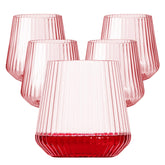 Lueumxc face du pack rose montrant 40 verres pratiques et festifs