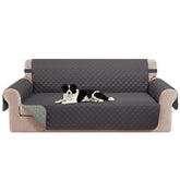 Luxshare Home vue avant de la housse pour canapé trois coussins, protection élégante
