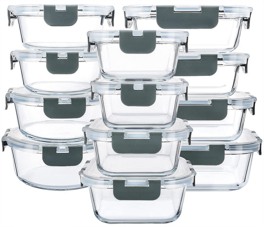 M MCIRCO ensemble 24 pièces vue frontale, rangement organisé