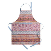 Maison d' Hermine tablier face motif aquarelle protège élégamment