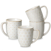 MALACASA mug Lydia face avant montrant design embossé et élégance