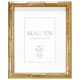 Malden cadre affiché en façade, style doré et finition élégante