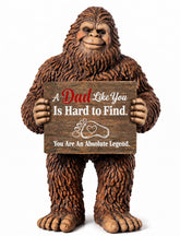 MAMAGIFTREE Bigfoot face avant montrant le message et apportant chaleur décorative
